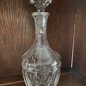 Rogaska cut crystal Liqueur Decanter